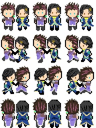 ピクスク用 ロウ&リンウェル ペアアバター