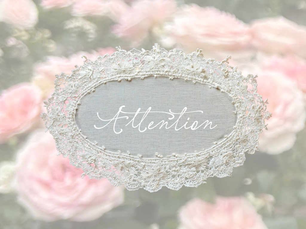 ご購入前に一読ください