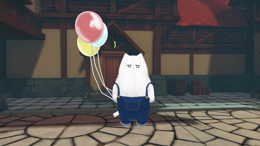 【MA設定済】ネコチヤンオーバーオール