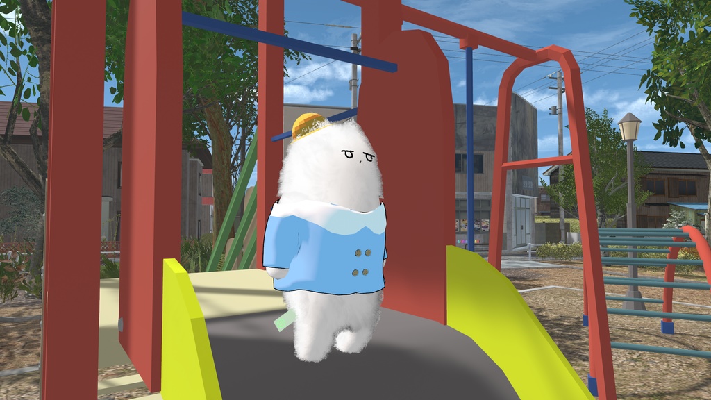 【MA設定済】ネコチヤンスモック