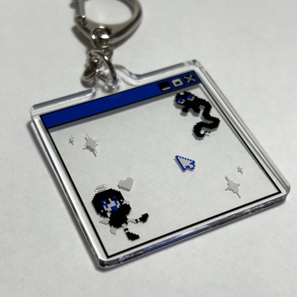 BlueCode // アクリルキーホルダー