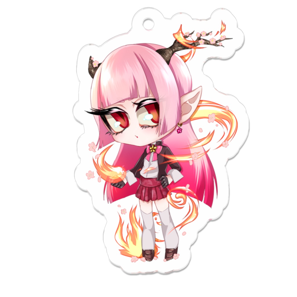 彩洟 アクリルキーホルダー