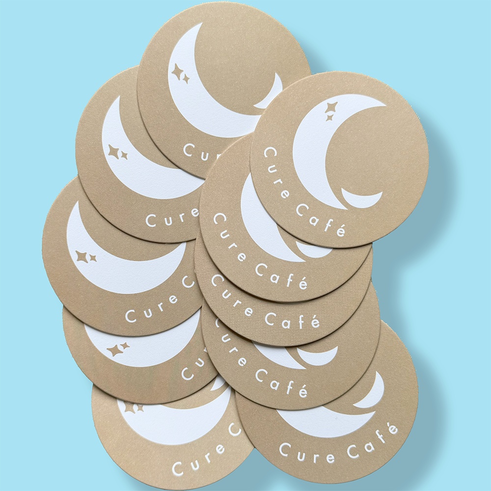 【2025B】Cure Cafeコースター（紙製・10枚セット）