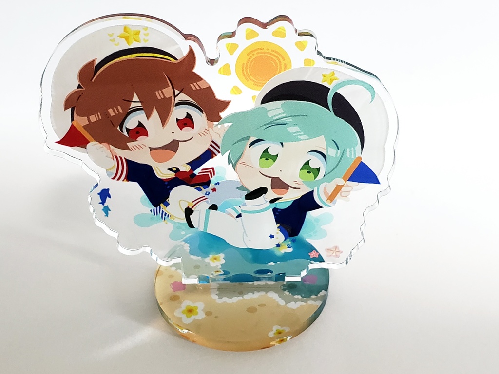 【匿名配送】ちあかなアクリルフィギュア