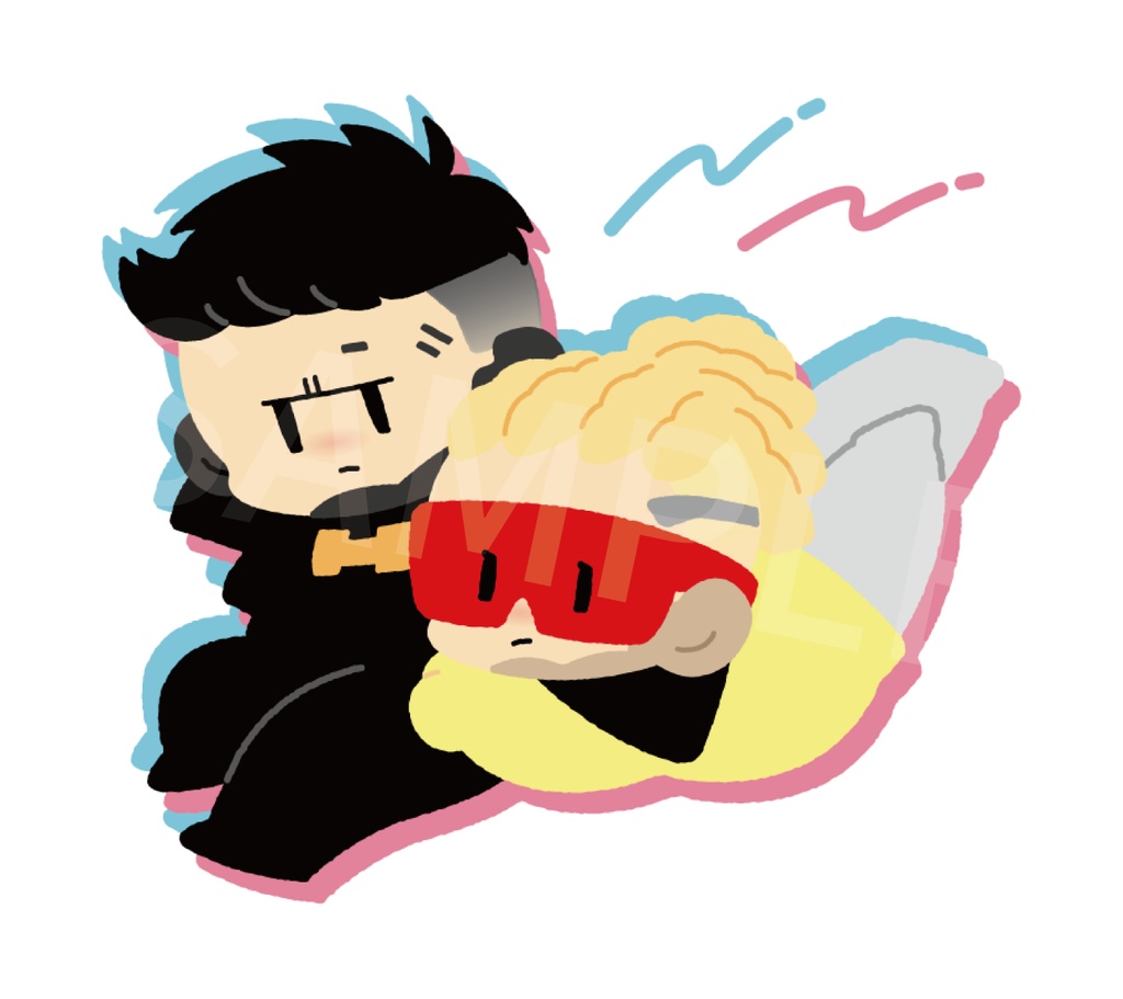 雇ハイアクリルキーホルダー