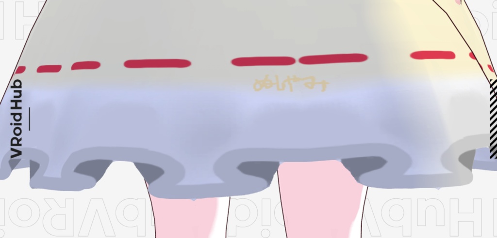 【オリジナル3Dモデル】笠水上楓和(かさみずかみふうあ)