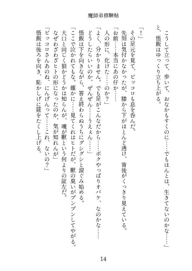 <通販再開>魔師弟修験帖 第一帖 大口の巻