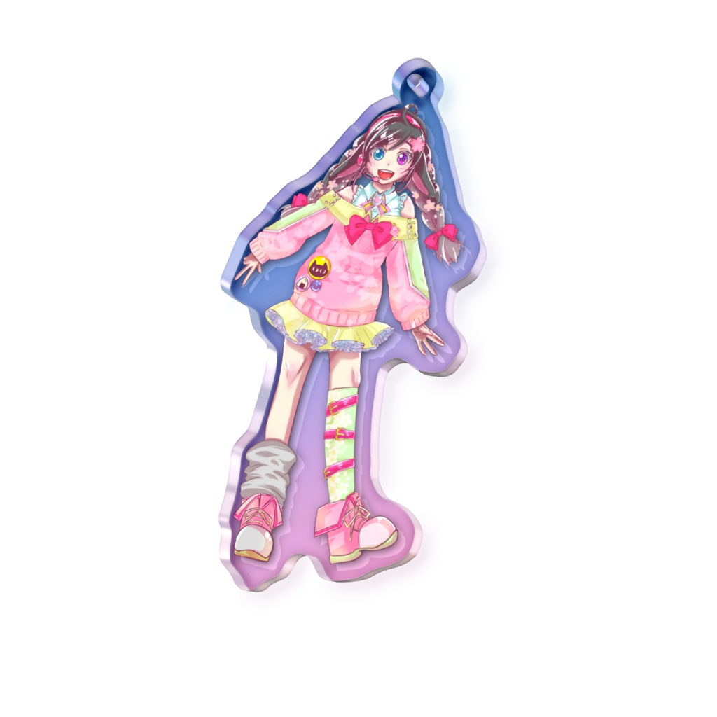 2周年衣装アクキー🐰