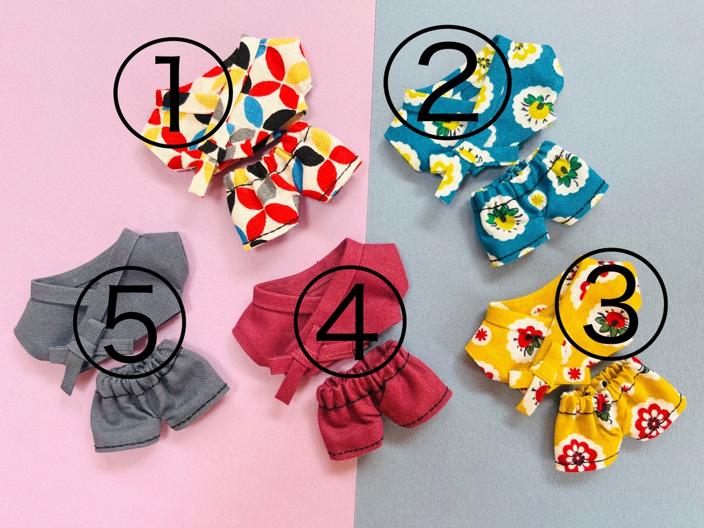 レトロかわいい甚平