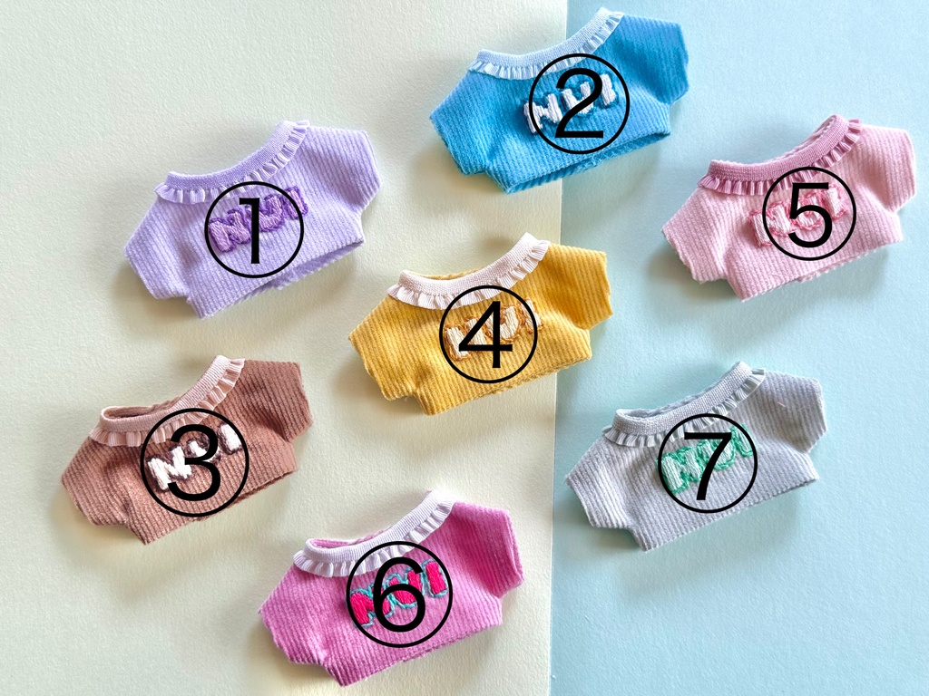 NUIシャツフリル襟