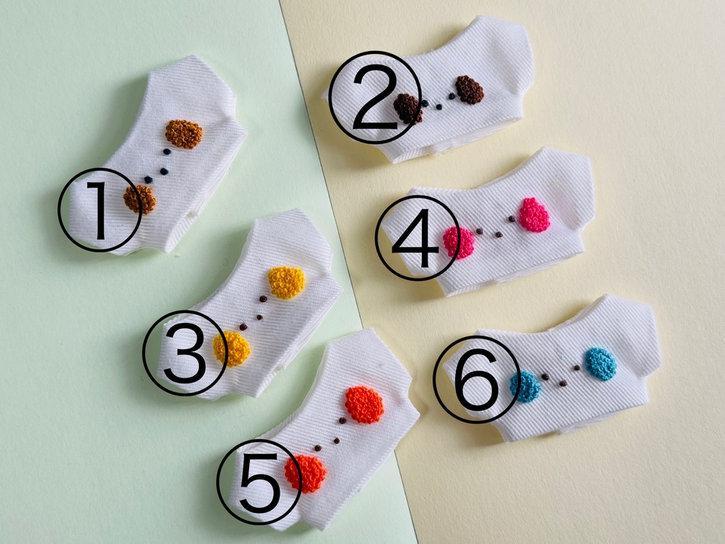 【8㌢】わんわん刺繍T