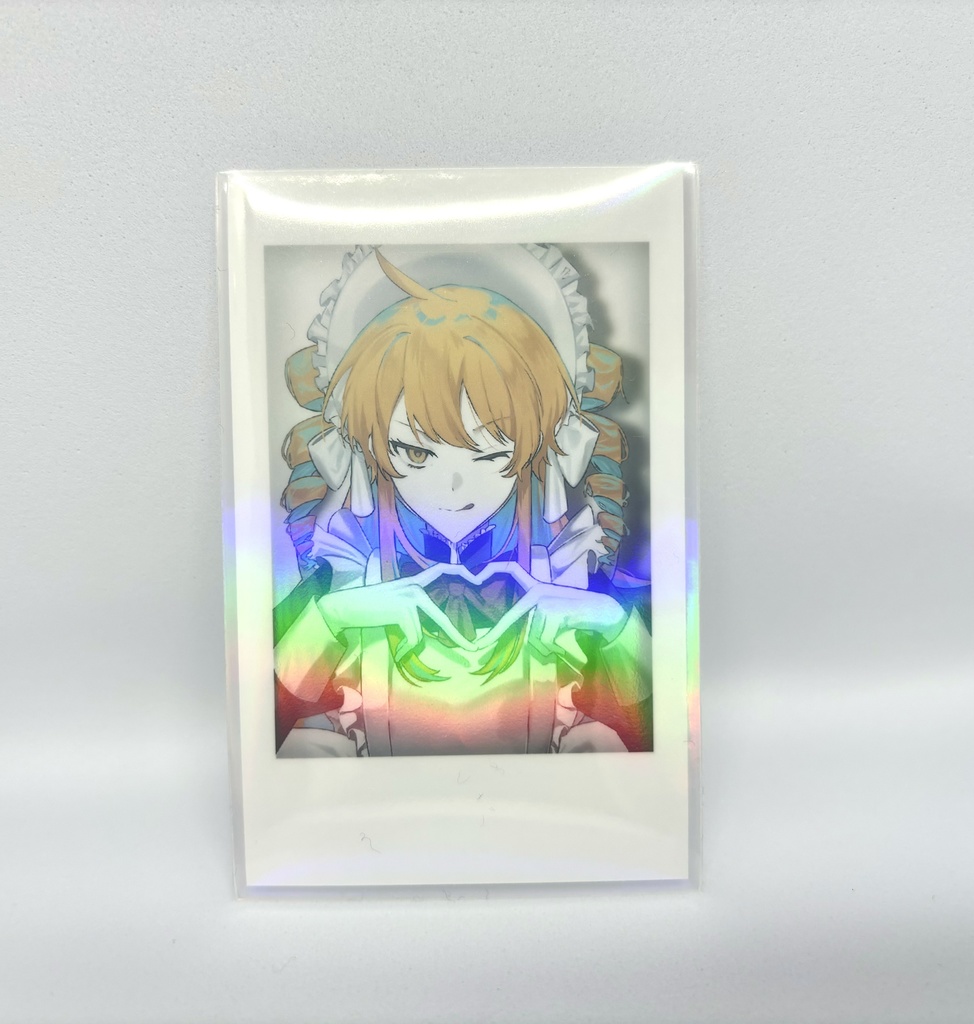 【創作】チェキ風カード