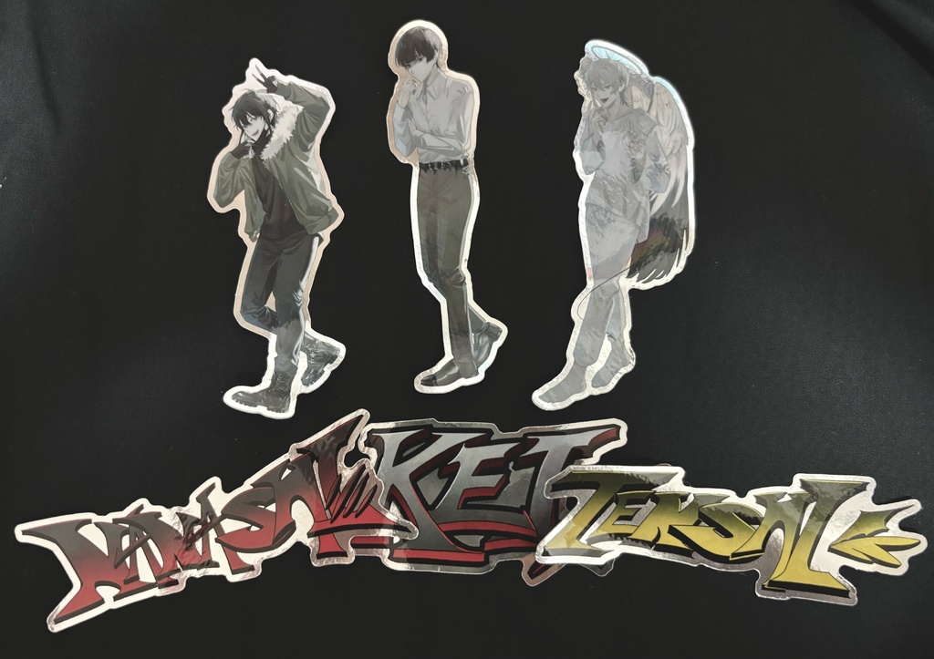 創作 ダイカットステッカー