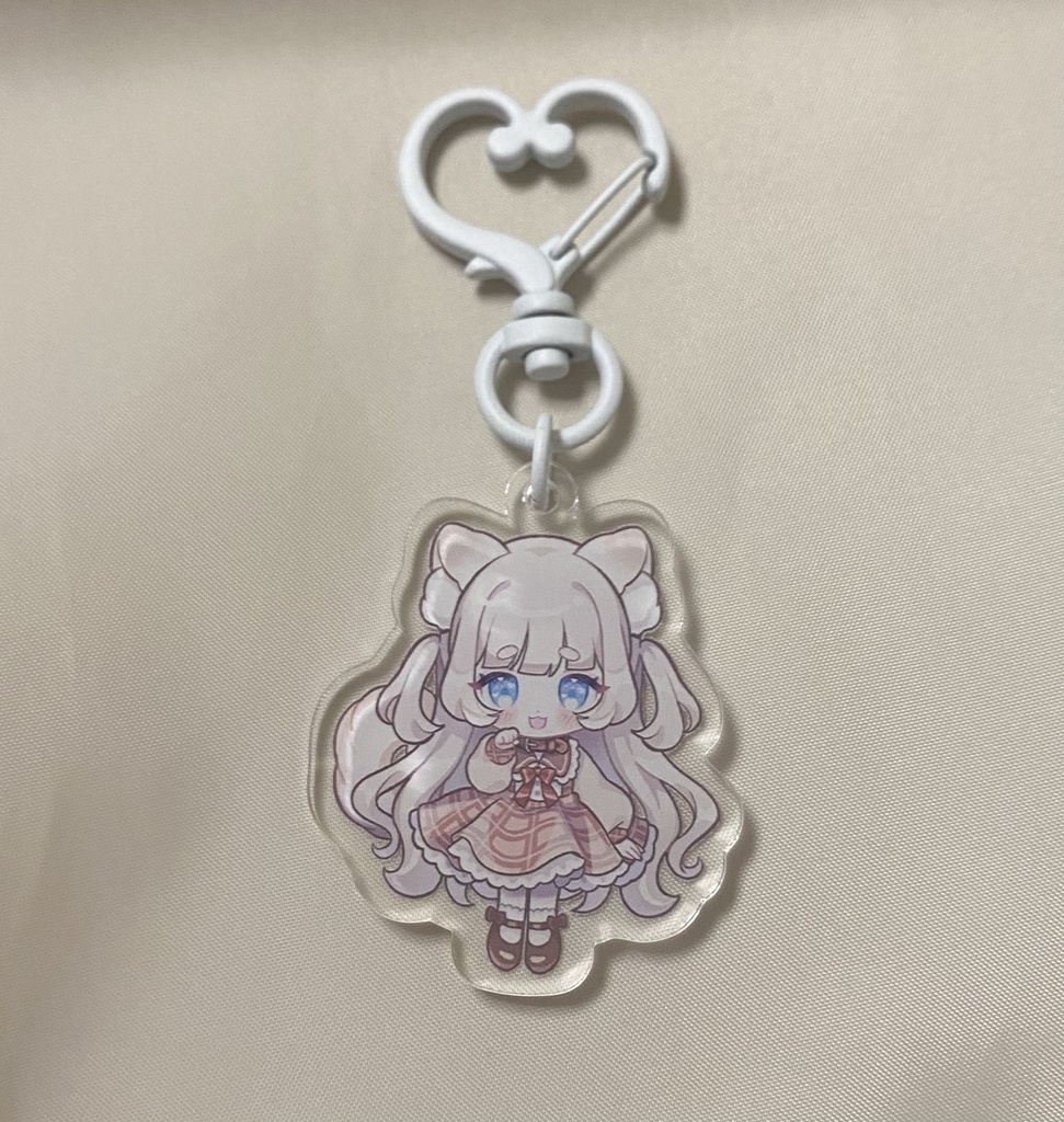1周年記念 焦白ろんアクリルキーホルダーA