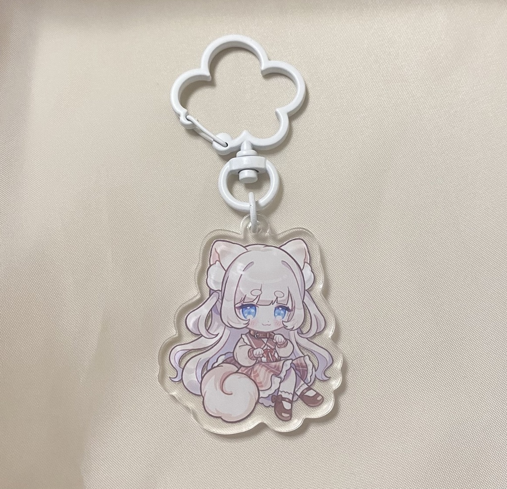 1周年記念 焦白ろんアクリルキーホルダーB
