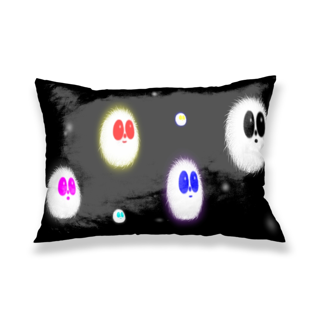 もふ毛玉枕カバー