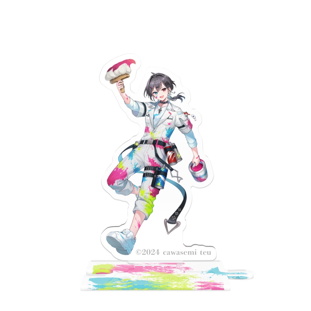 つながるアクリルスタンド(つなぎ)