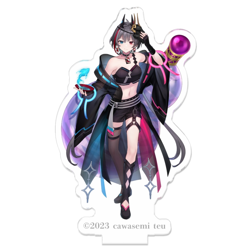 つながるアクリルスタンド(酒呑童子)