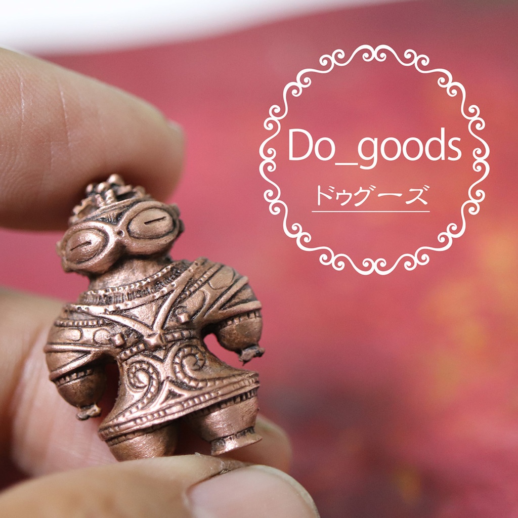 縄文 土偶 ペンダントミニオブジェ(遮光器土偶/659-159)