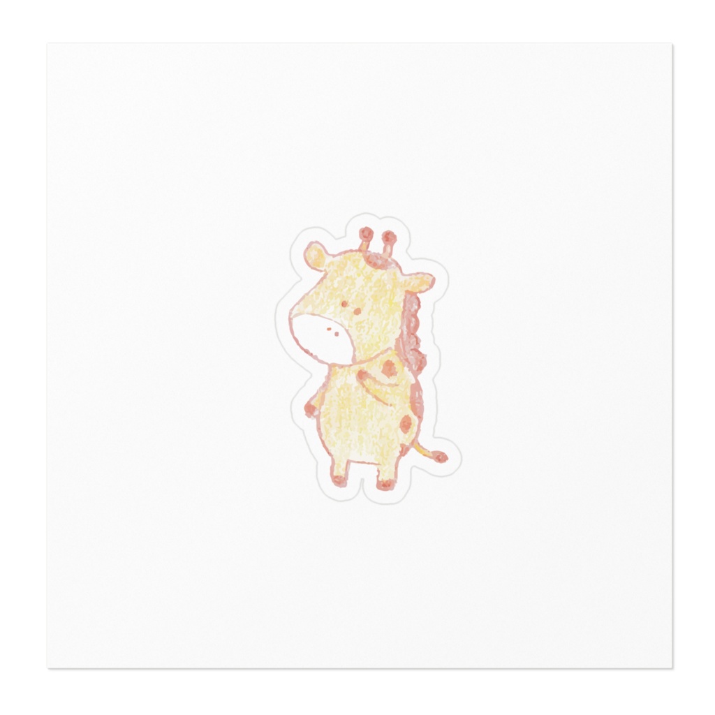 キリンどんステッカー