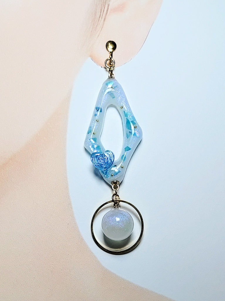 レジンアクセサリー イヤリング No.04