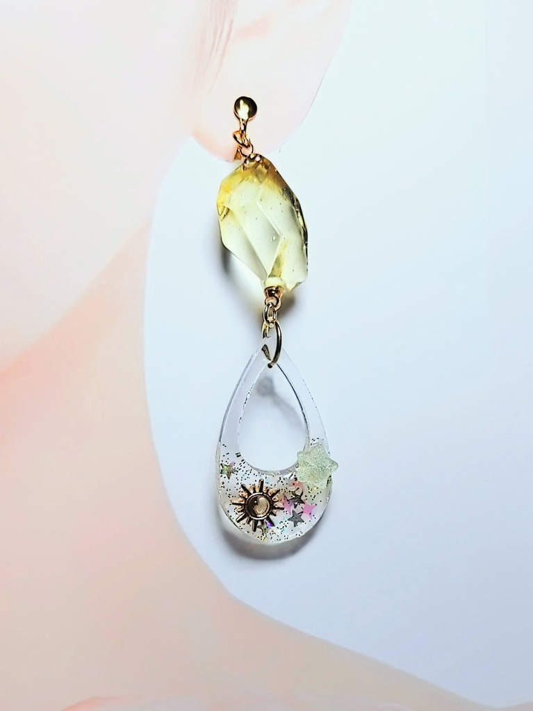 レジンアクセサリー イヤリング No.05