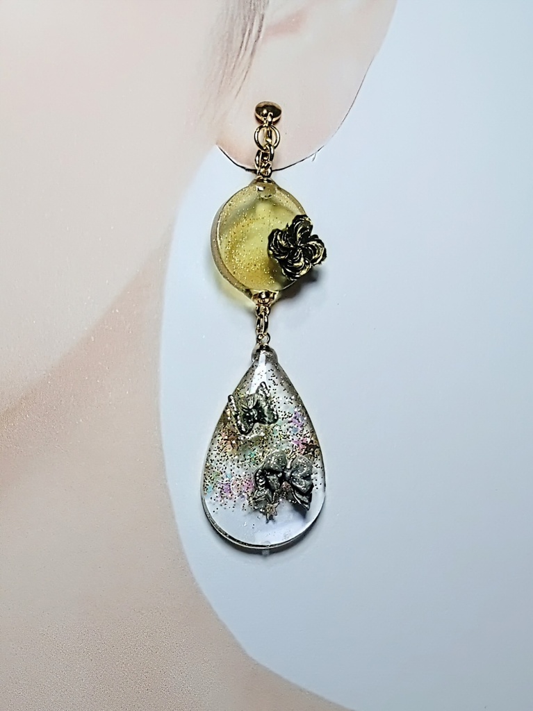 レジンアクセサリー イヤリング No.06