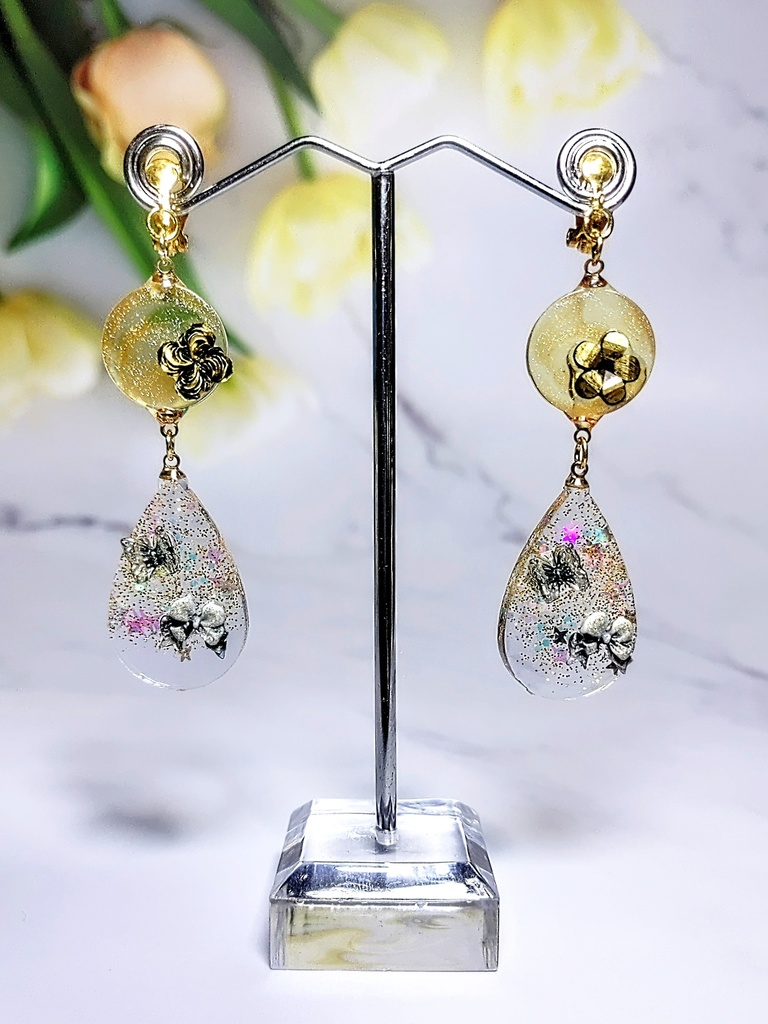 レジンアクセサリー イヤリング No.06