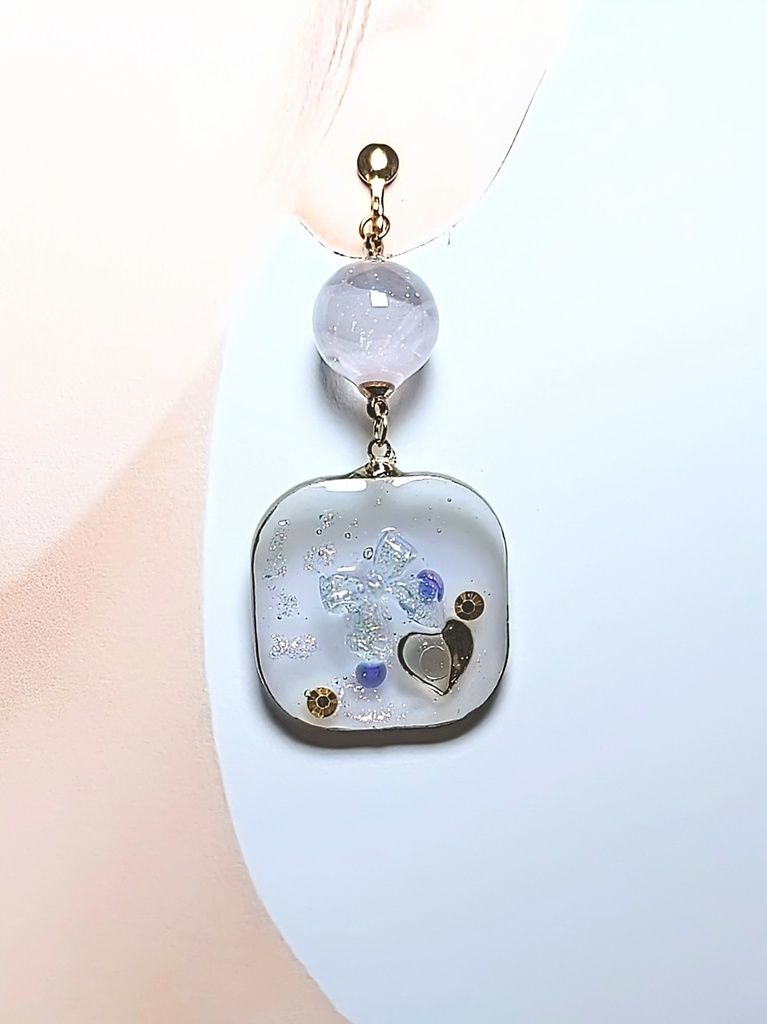 レジンアクセサリー イヤリング No.09