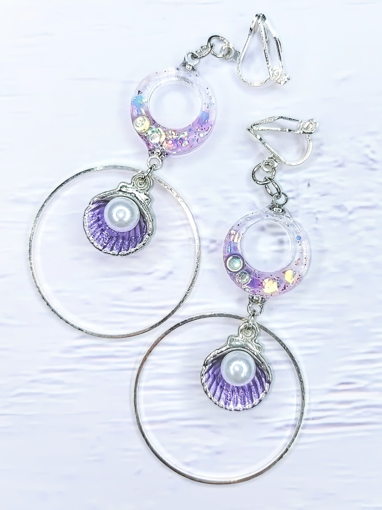 レジンアクセサリー イヤリング No.13