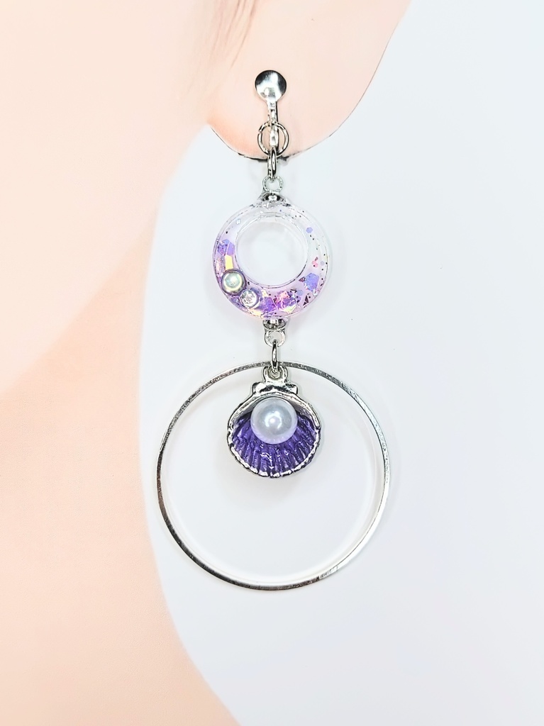 レジンアクセサリー イヤリング No.13