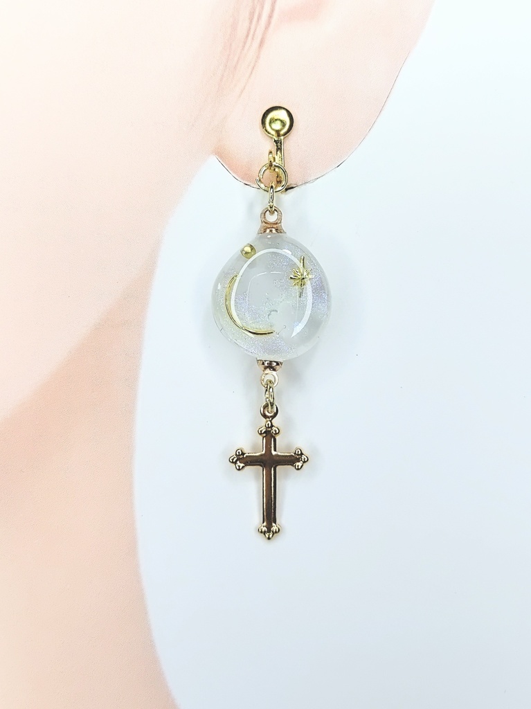 レジンアクセサリー イヤリング No.15