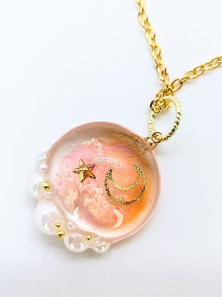 レジンアクセサリー ネックレス No.04