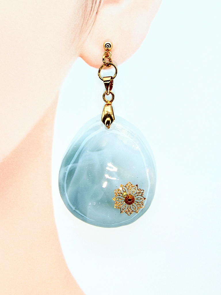 レジンアクセサリー イヤリング