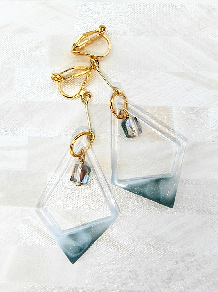 レジンアクセサリー イヤリング No.19