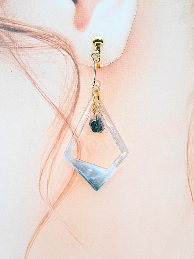 レジンアクセサリー イヤリング No.19