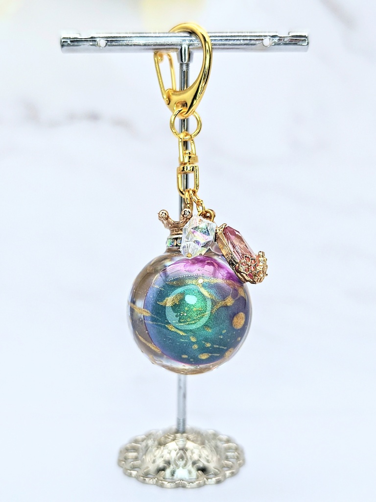 宇宙モチーフ 惑星キーホルダー