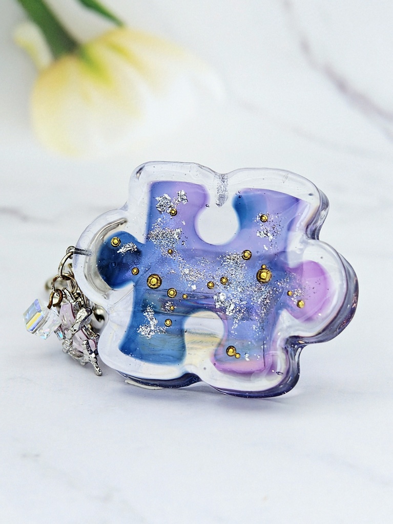 宇宙を閉じ込めたキーホルダー&バッグチャーム