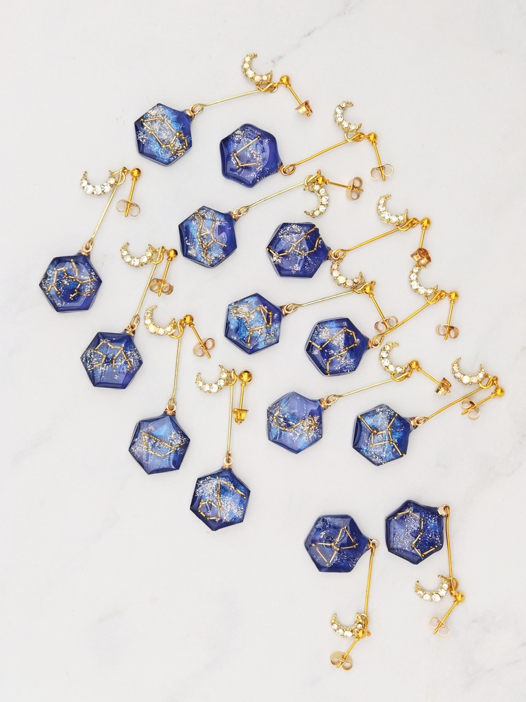 選べる12星座+α ピアス