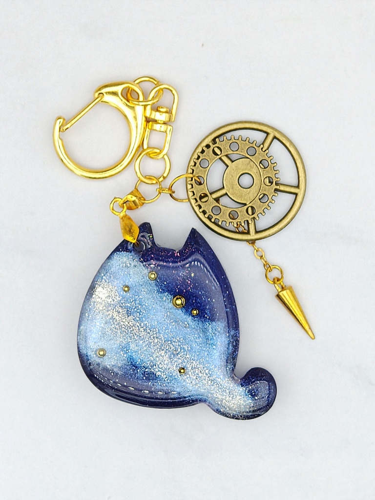 もちもちすぺーすきゃっと キーホルダー