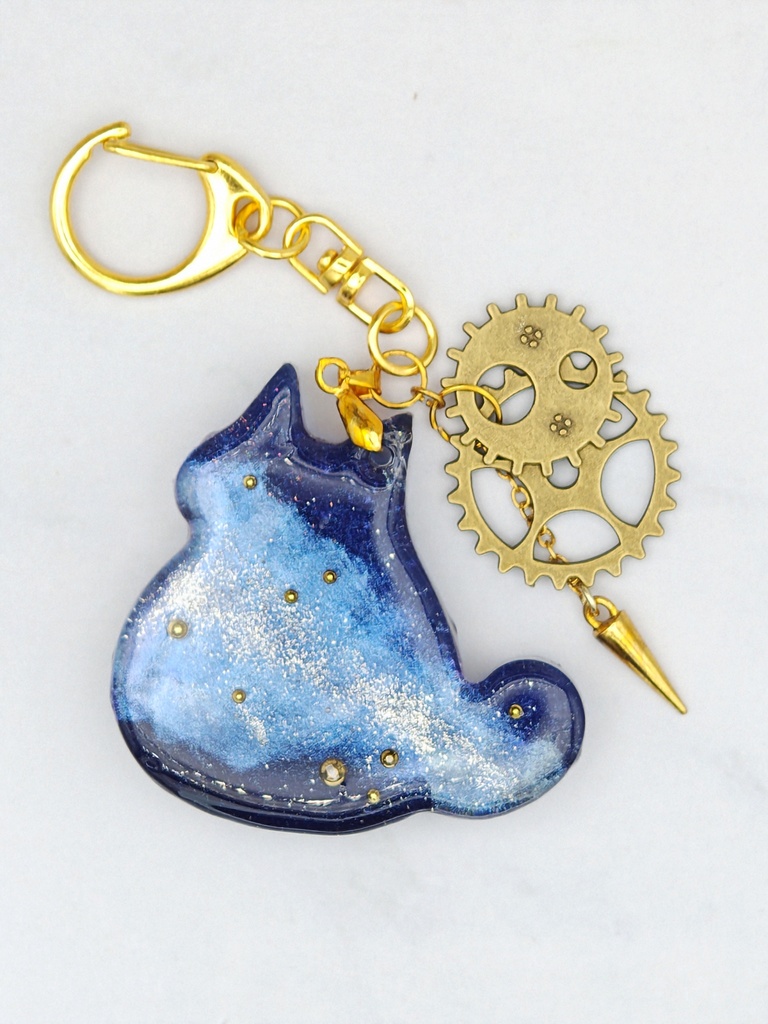 もちもちすぺーすきゃっと キーホルダー