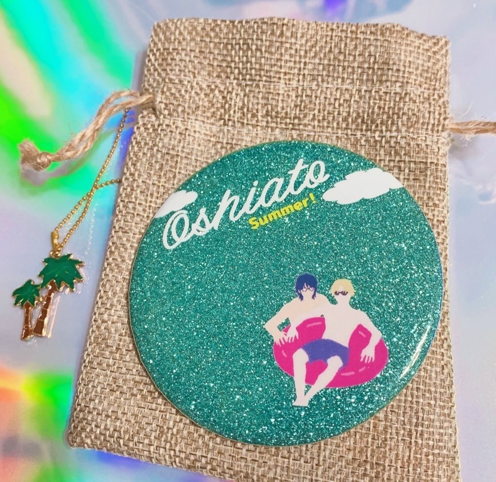 忍跡サマーラメ缶ミラー