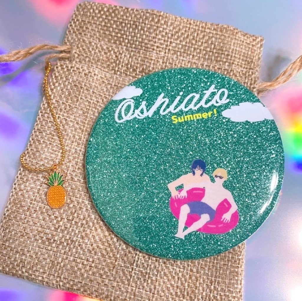 忍跡サマーラメ缶ミラー