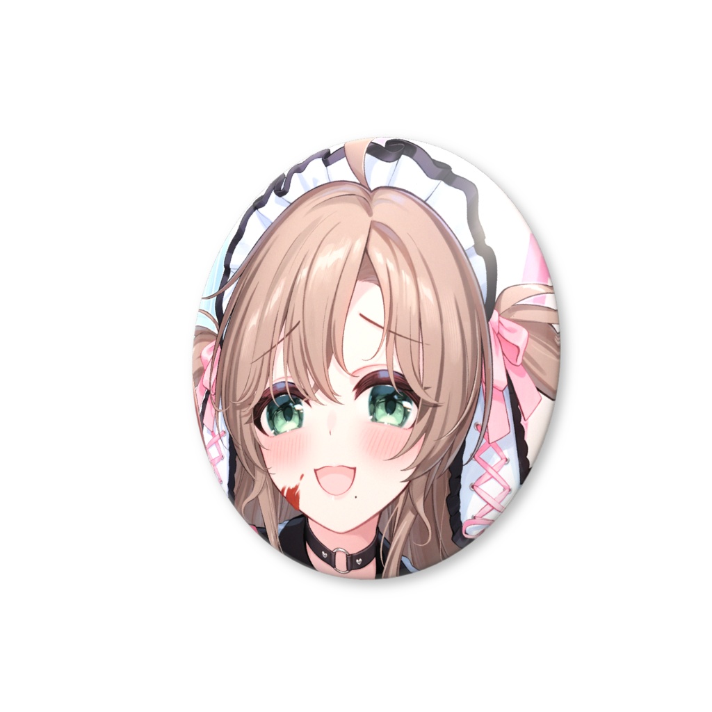 メイド川缶バッジ