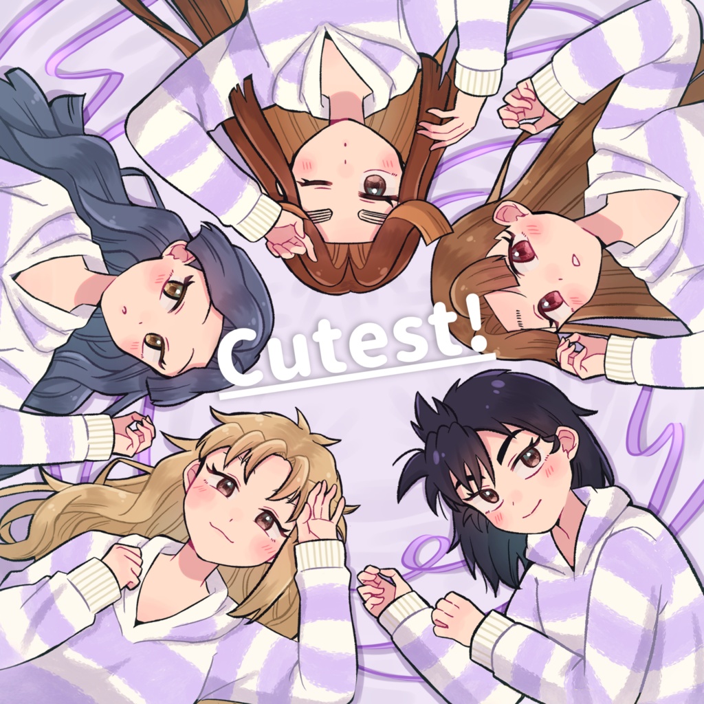 4年生女体化イラスト本『Cutest！』
