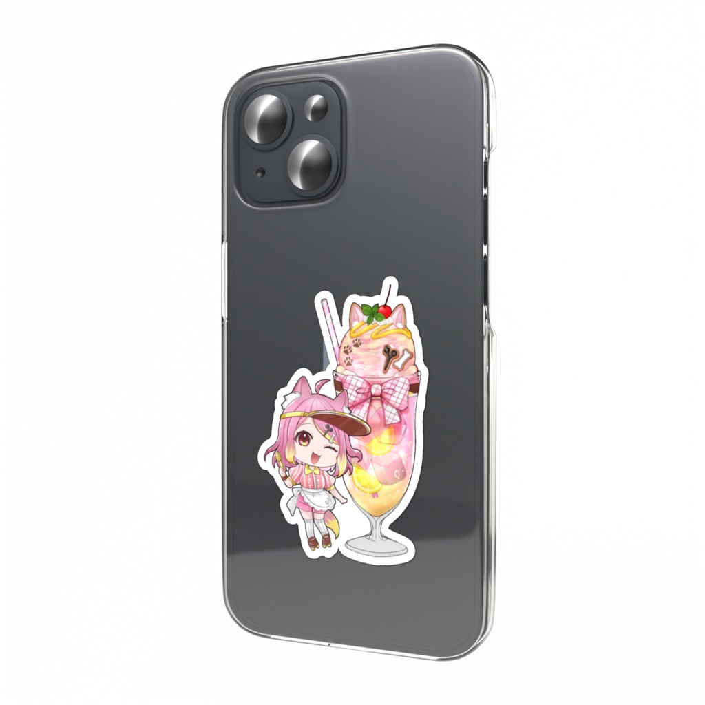 犬見ぽめこ スマホステッカー