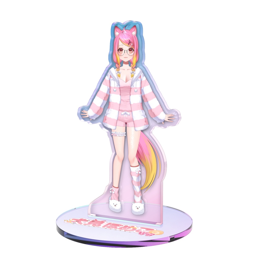 犬見ぽめこ オーロラアクスタ