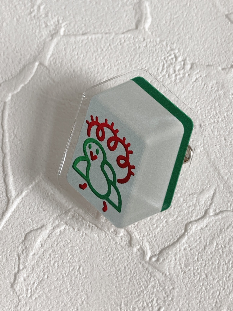 イーソーちゃんクリアバッジ