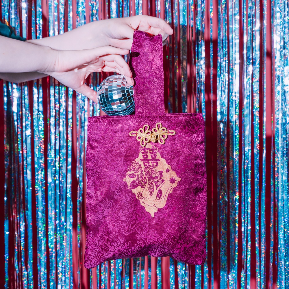 ツバメのダブルハピネスワンハンドルバッグ