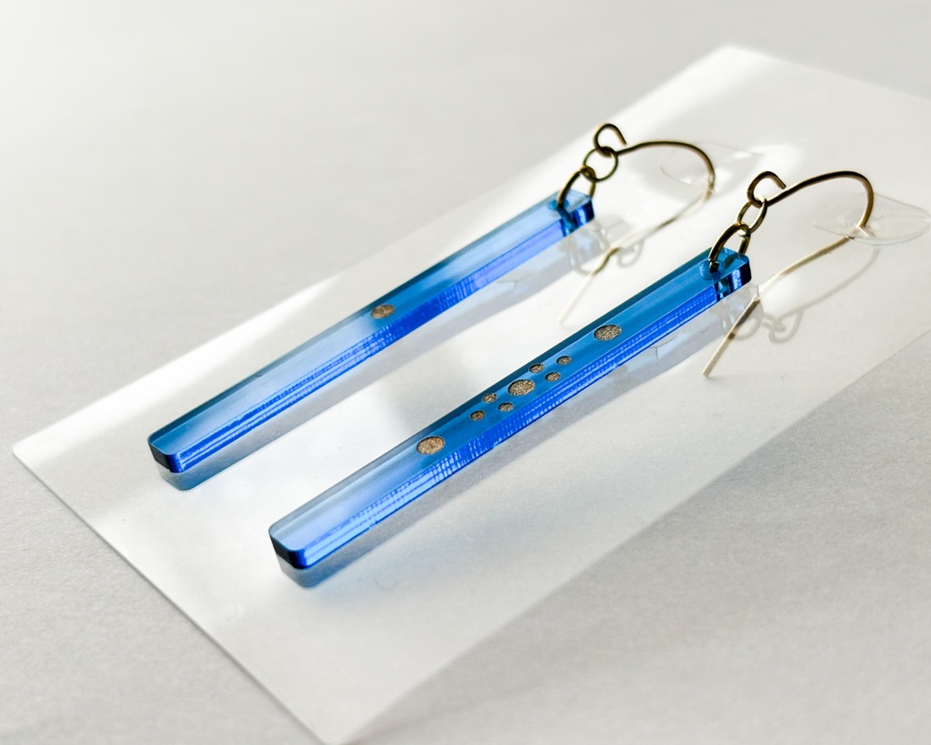 点棒イヤリング/ピアス